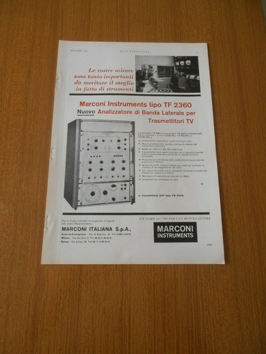 Marconi instruments 2360 - marconi, tf