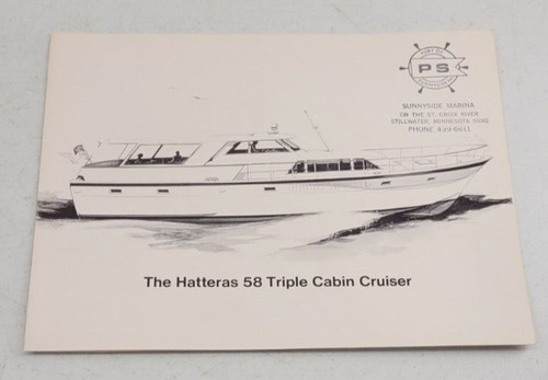 Vintage hatteras yacht - hatteras, sales