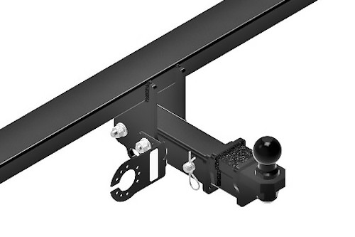 Detachable towbar for - , nissan