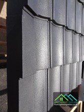 Lightweight Plastic Sheets Roof Tiles Shed Cabin Stable Garages Outbuildings BLK