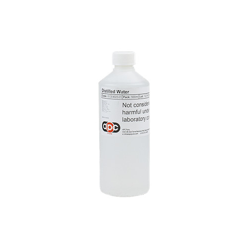 Distilled water 500ml - distilled, 99.99%
