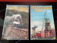 2x Meccano Magazines August 1948 Vol.XXX111 No.8 & Vol.XXX1V No10. VGC.