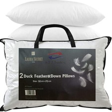 New Duck Feather & Down Pillow