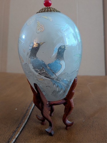 Vintage handblown handpainted - vintage,