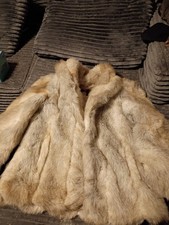 Vintage Jordache Real Fur Coat
