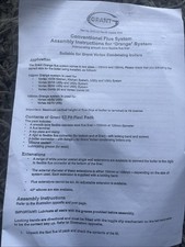 Grant GFKIT6/100 without Flexible flue liner kit (12 46KW boilers) Orange system