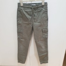 Primark Boys Khaki Cargo Pants Age 11-11
