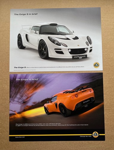 Lotus brochures literature - lotus, brochures/literature