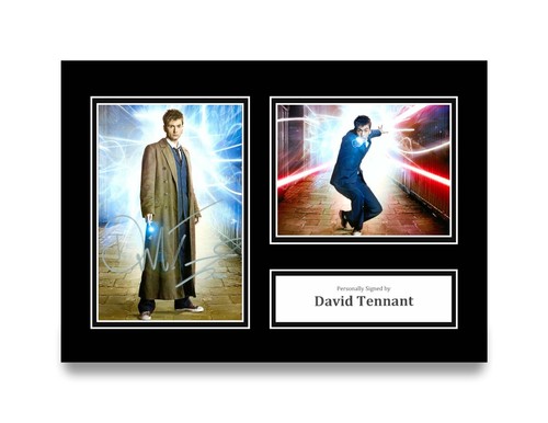 David tennant signed photo - signed,