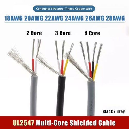 28awg ul2547 multi core - 18-28awg,