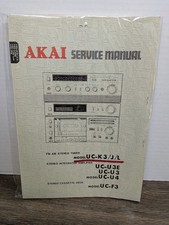 Akai Model UC-K3/J/L UC-U3E