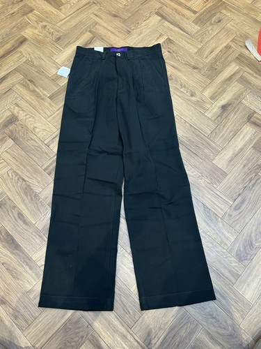 Henbury black twill chinos - henbury,