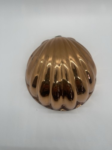 Vintage copper seashell - vintage,