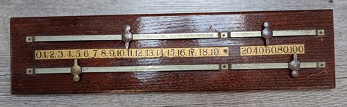 Snooker scoreboard vintage - snooker,