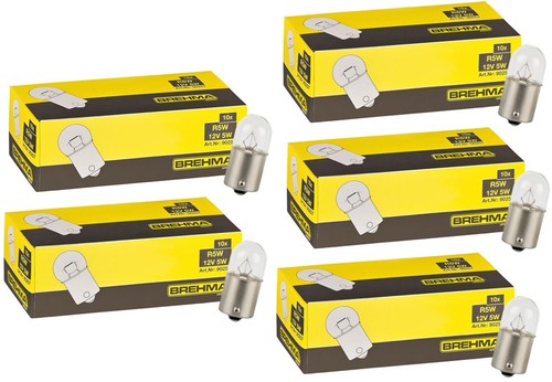 50x brehma r5w 12v - brehma, ball