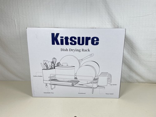 Dish drainer rack - dish, extendable