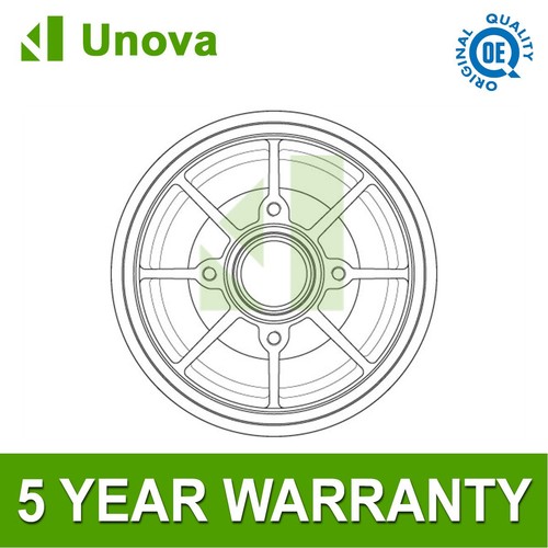 Brake drum rear unova - unova, fits