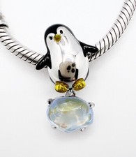 Cute Little Penguin Charm Bead