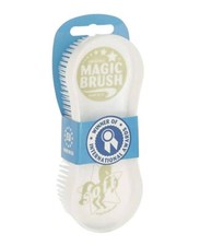 Magic Brush Horse and Pony Brush Safe and Gentle Cleans and Massages