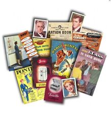 1950s Household Nostalgic Replica Memorabilia Ephemera Cardmaking Scrapbook