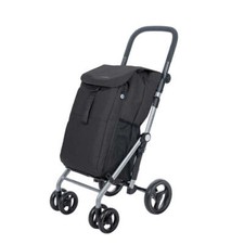 Carlett Classic Duo Shopping Trolley High Quality Foldable Adjustable Shopper