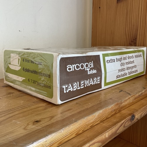 Vintage arcopal tableware tea - vintage,