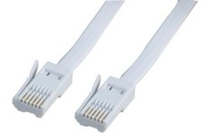 3M White UK Plug to Plug
