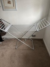 Electric Heated Clothes Horse Dryer Foldable Airer Indoor Rack