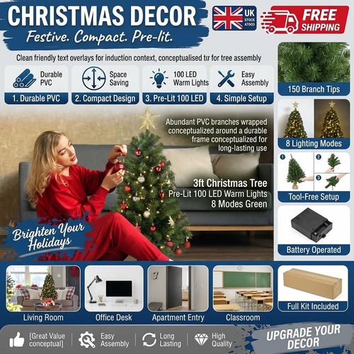 3ft christmas tree - 3ft,