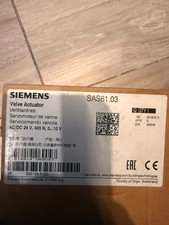 Siemens SAS61.03 Valve