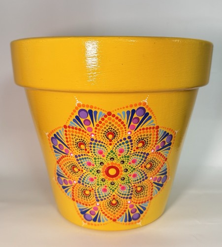 Hand painted dot - hand-painted, mandala
