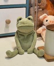 Cute Green Fergus Frog Plush