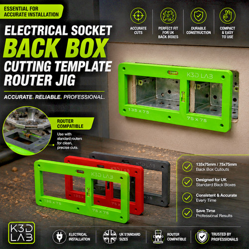 Electrical socket back - electrical, box