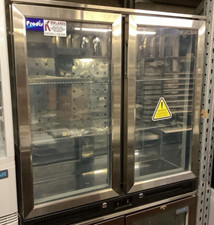 Prodis Stainless Steel Back Bar Bottle Cooler Double Doors Display Fridge 220Ltr