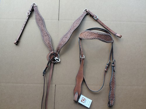 Western headstall breast - headstall,