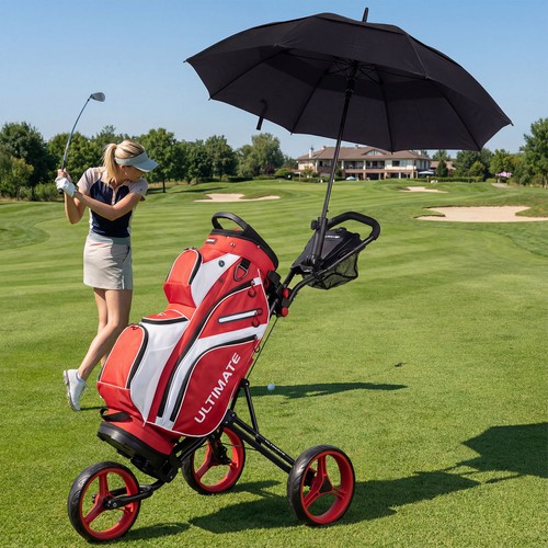 Three wheel foldable golf - three,
