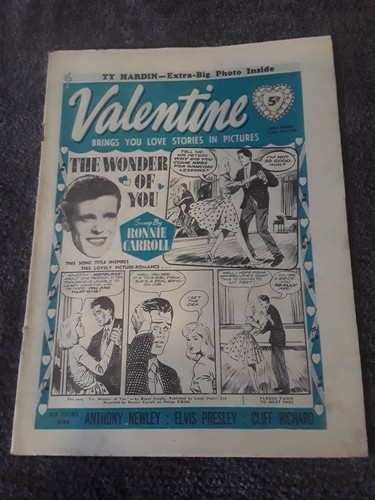 Valentine magazine 1959 - magazine.,
