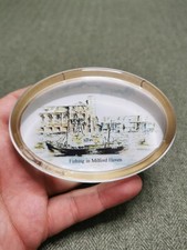 Vintage Paperweight - Fishing