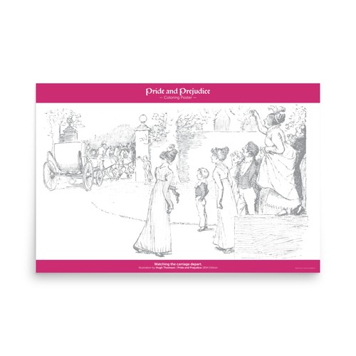 Coloring poster pride and - coloring,
