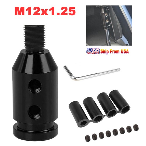 Black shift knob adapter - black, gear