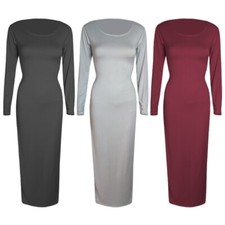 O-Neck Long Sleeve Sexy Abaya