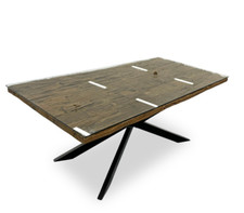 Furniture Village 'Kiara' Reclaimed Wood Rustic Dining Table 180cm RRP £1500 NEW