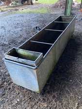 10 ft Antique galvanised large steel water trough 