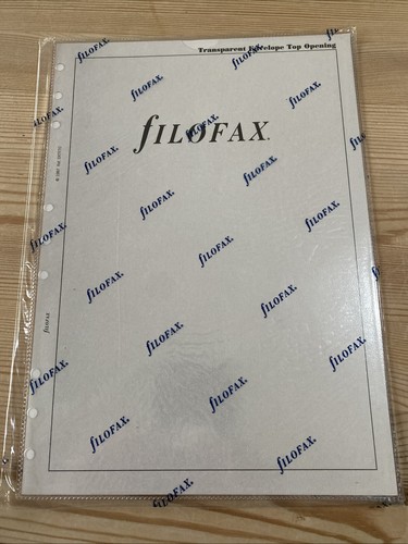 Filofax rare deskfax size - deskfax, pvc