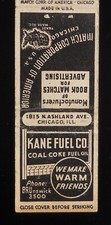 1940s Kane Fuel Co. Coal Coke