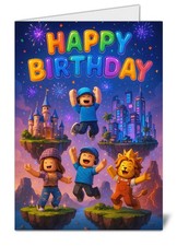 Roblox Themed Happy Birthday