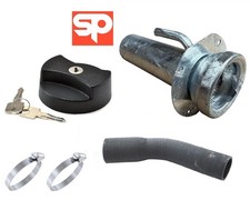 Galv fuel filler - fuel, neck/rubber