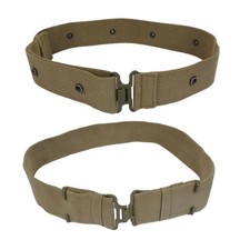 Original South African Army 70 Pattern Webbing Belt- Adjustable- Army Surplus