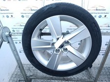 SKODA FABIA 2015 Mk2 (5J) 16 Inch Alloy Wheel with Tyre 5 Spoke 6V0601025