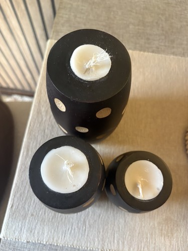 Rustic bamboo pillar - bamboo, candle